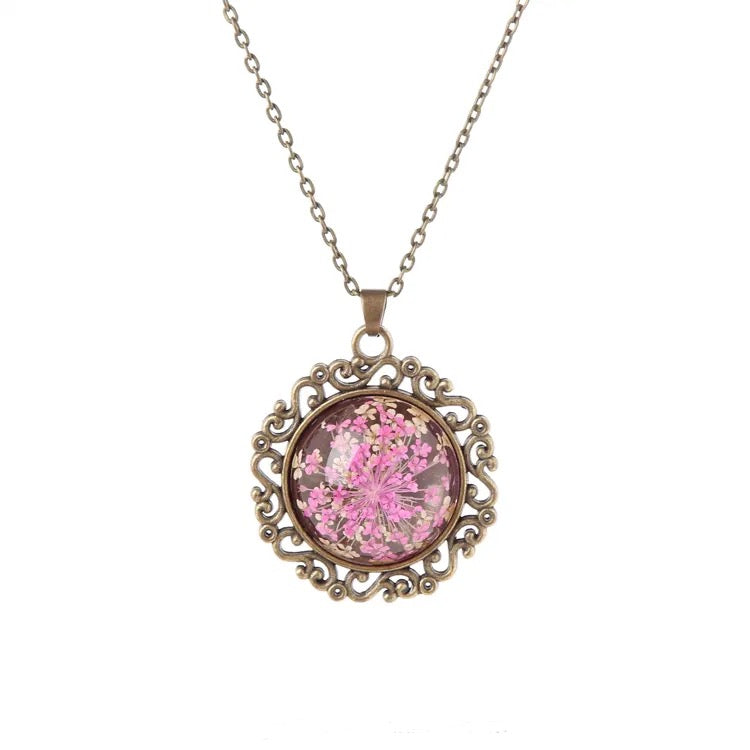 The Vintage Primrose Metal Necklace