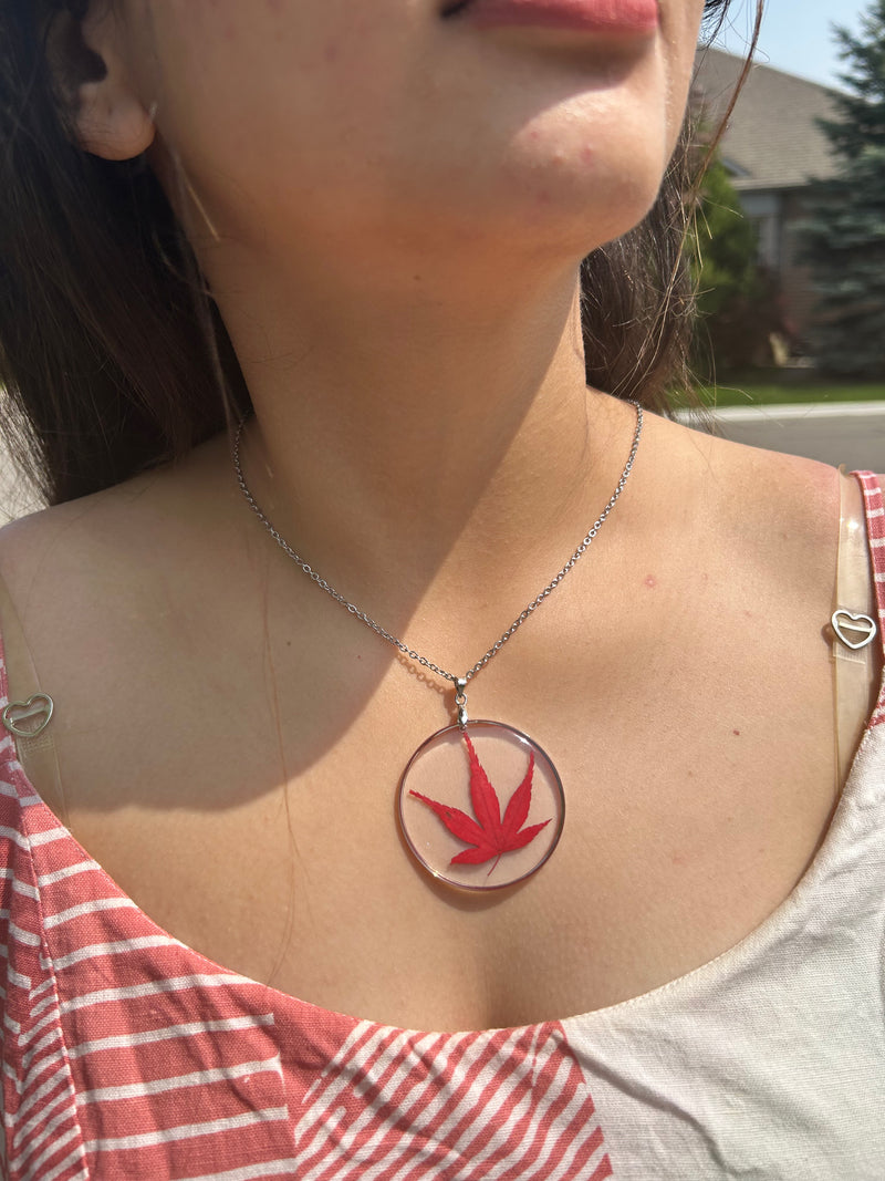 The Canadian Maple Leaf Pendant