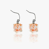 Petite Blossom Cube Earring