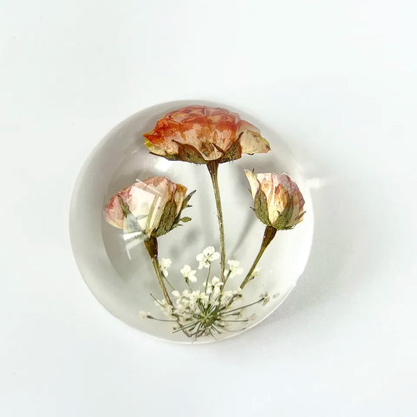 The Warm Glow Tulip Paperweight