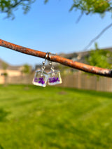 Petite Blossom Cube Earring