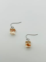 Petite Blossom Cube Earring