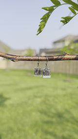 Petite Blossom Cube Earring